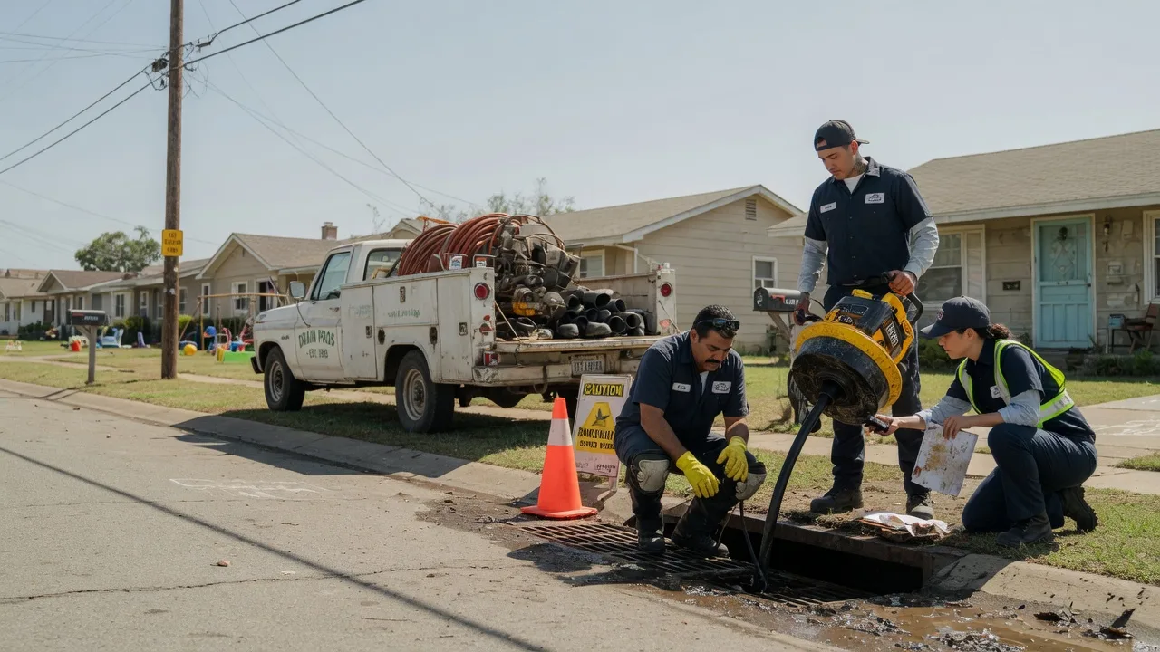 Drain Cleaning in Manchester, GA near me
